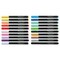 Faber-Castell Black Edition Brush Pens - Assorted Colors, Set of 20